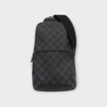 Louis Vuitton Damier Graphite Sling Bag Body Bag Damier Graphite N41719 Black【A】