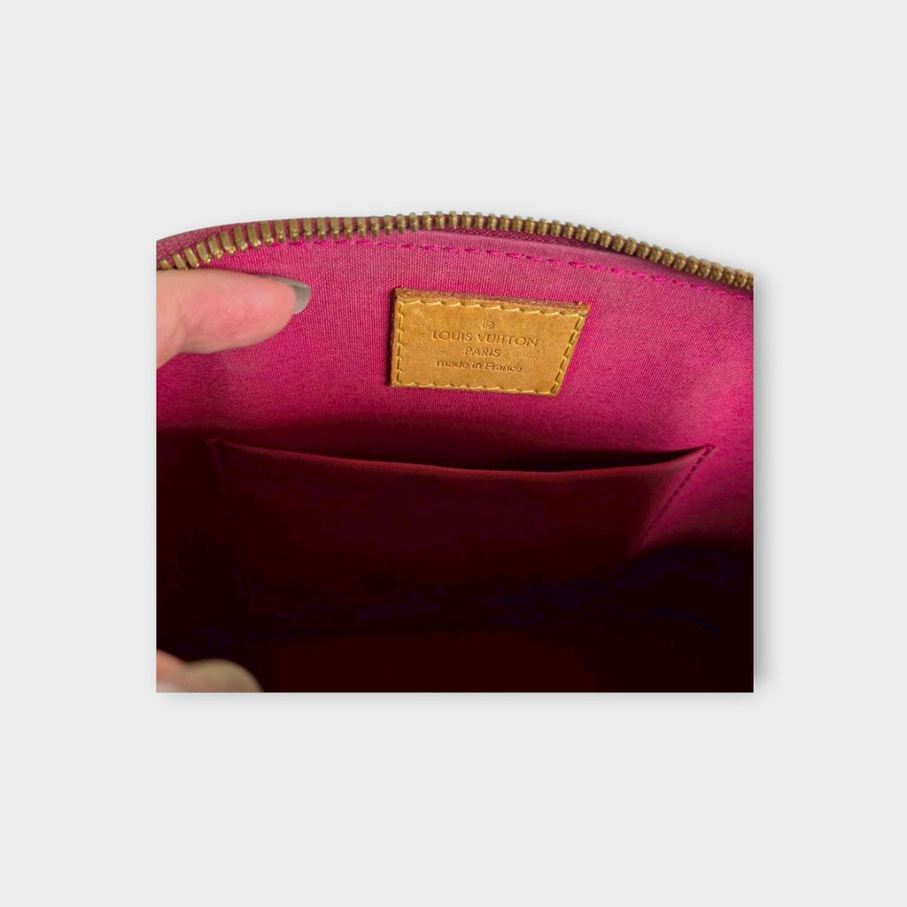 LOUIS VUITTON Alma BB Shoulder Bag Pink Rose Indigo