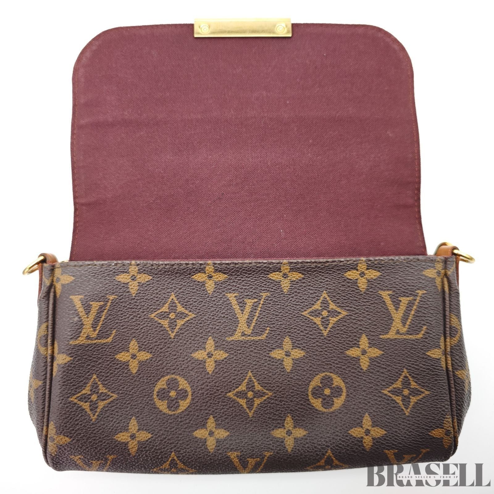 Louis Vuitton Favorite PM N41276 Handbag Mini Bag Brown With Dust Bag