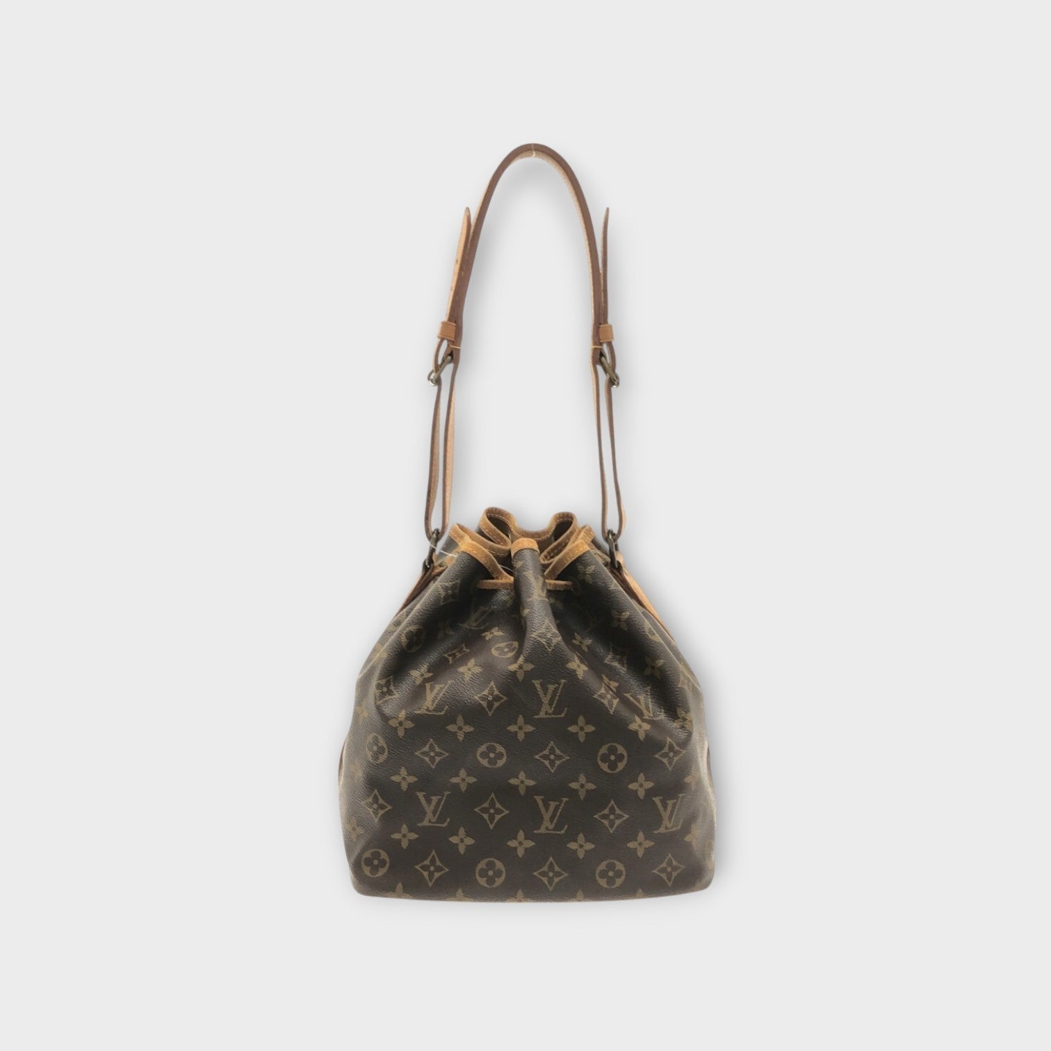 Louis Vuitton Petit Noé Shoulder Bag Monogram Canvas【C】
