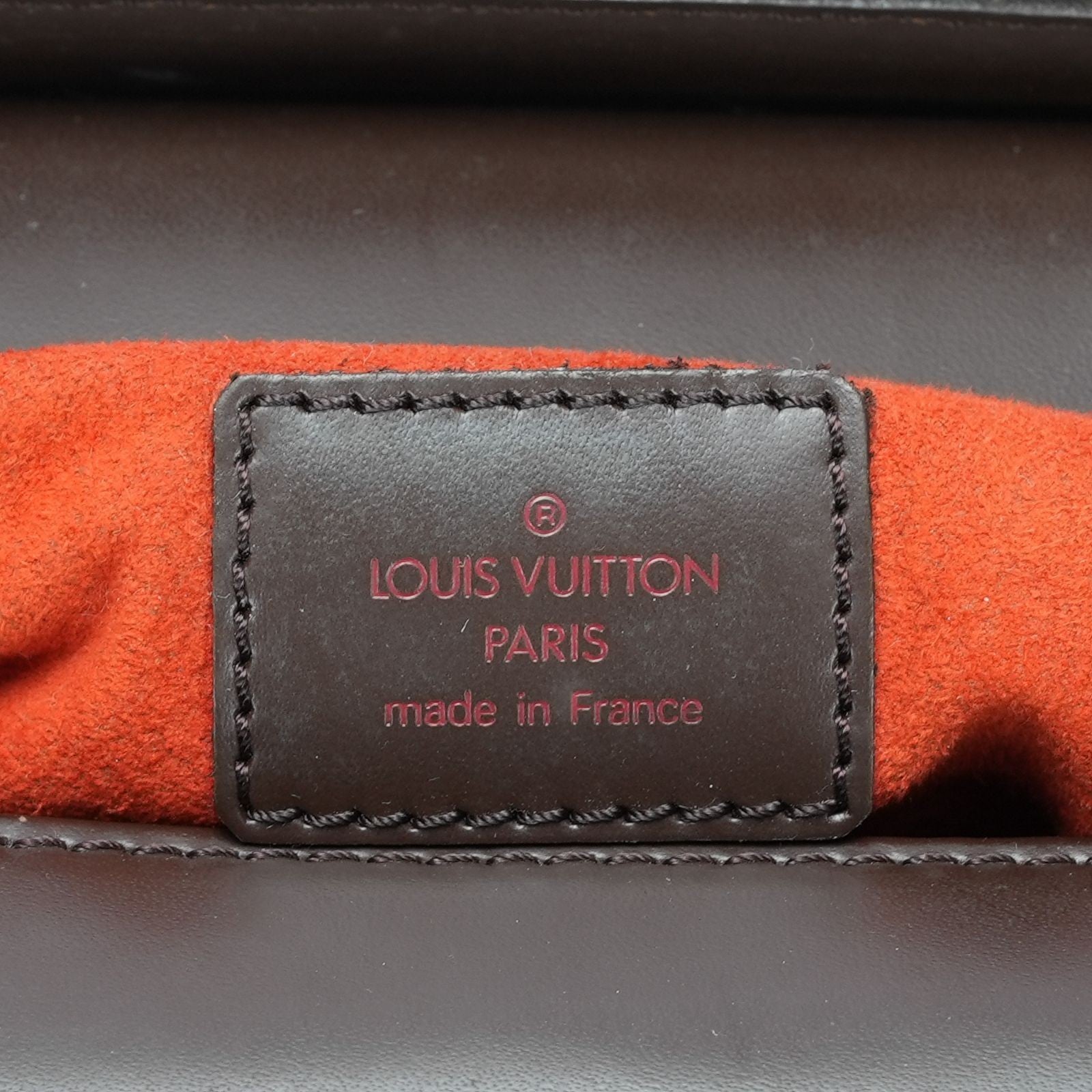 LOUIS VUITTON Damier Saria Horizontal N51282 Handbag Brown Shoulder Bag