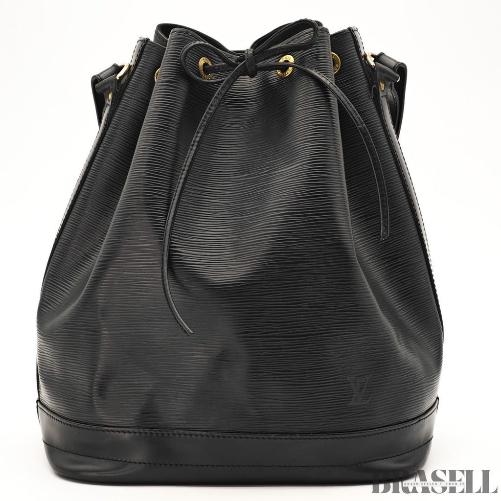 Louis Vuitton Epi Noé Noir M59002 One Shoulder Bag Handbag Drawstring Black