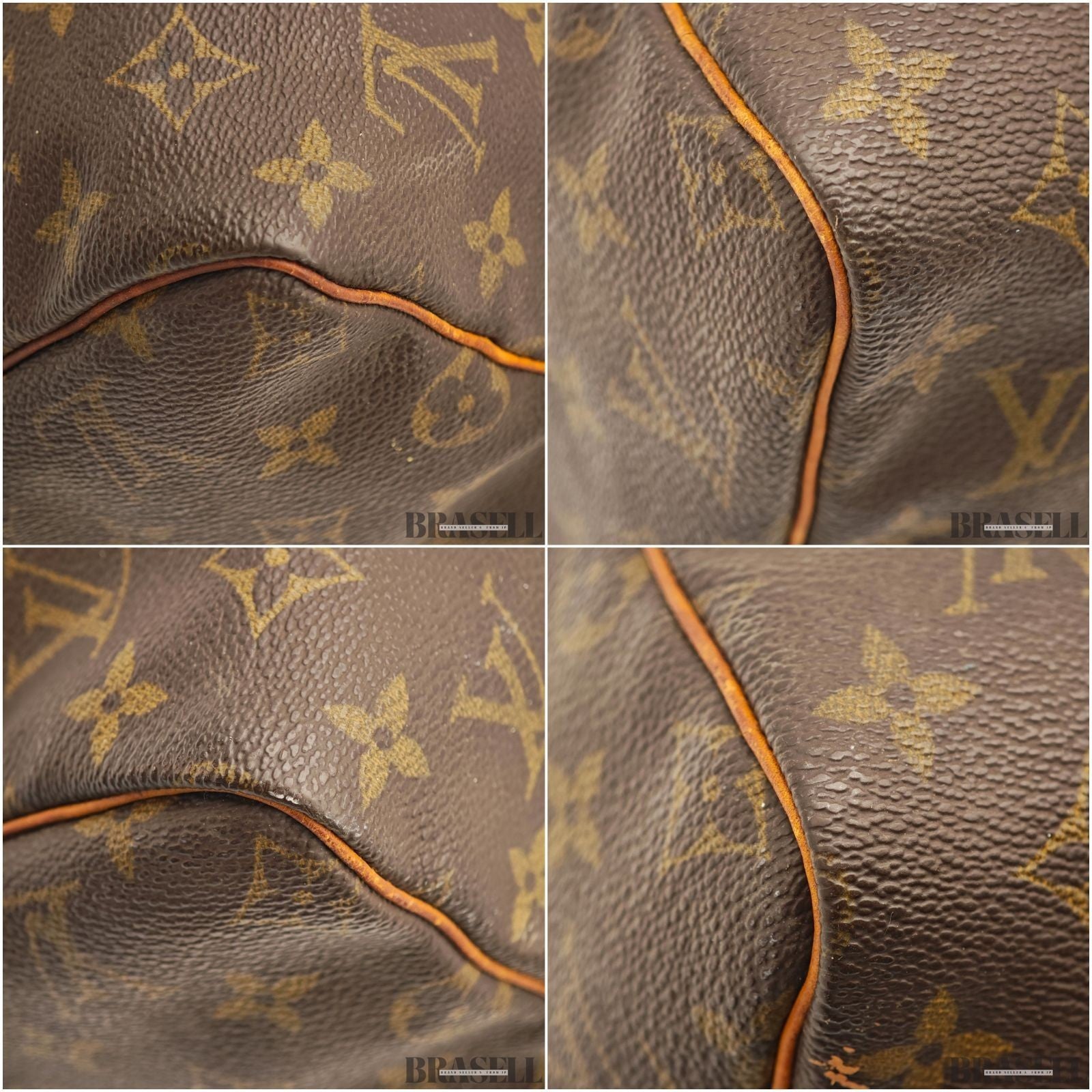 Louis Vuitton Monogram Speedy 30 M41108 Handbag Mini Boston Bag Canvas Brown