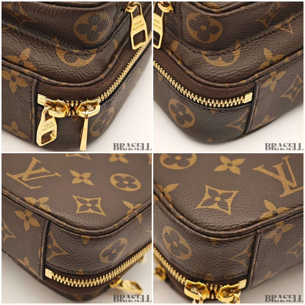 Louis Vuitton Utility Crossbody Bag M80446 Handbag Mini Bag Brown Unisex