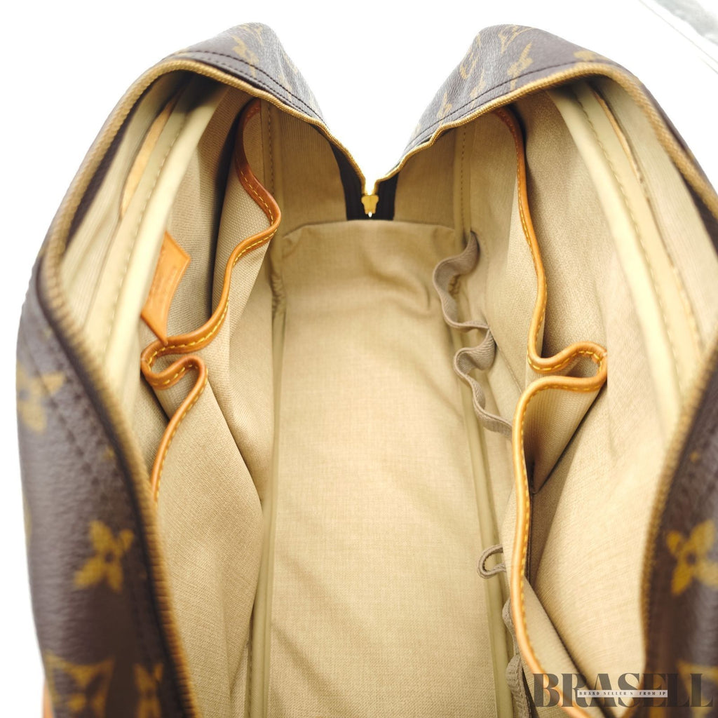 Louis Vuitton M47270 Monogram Deauville Handbag M47270 PVC Coated Canvas Brown