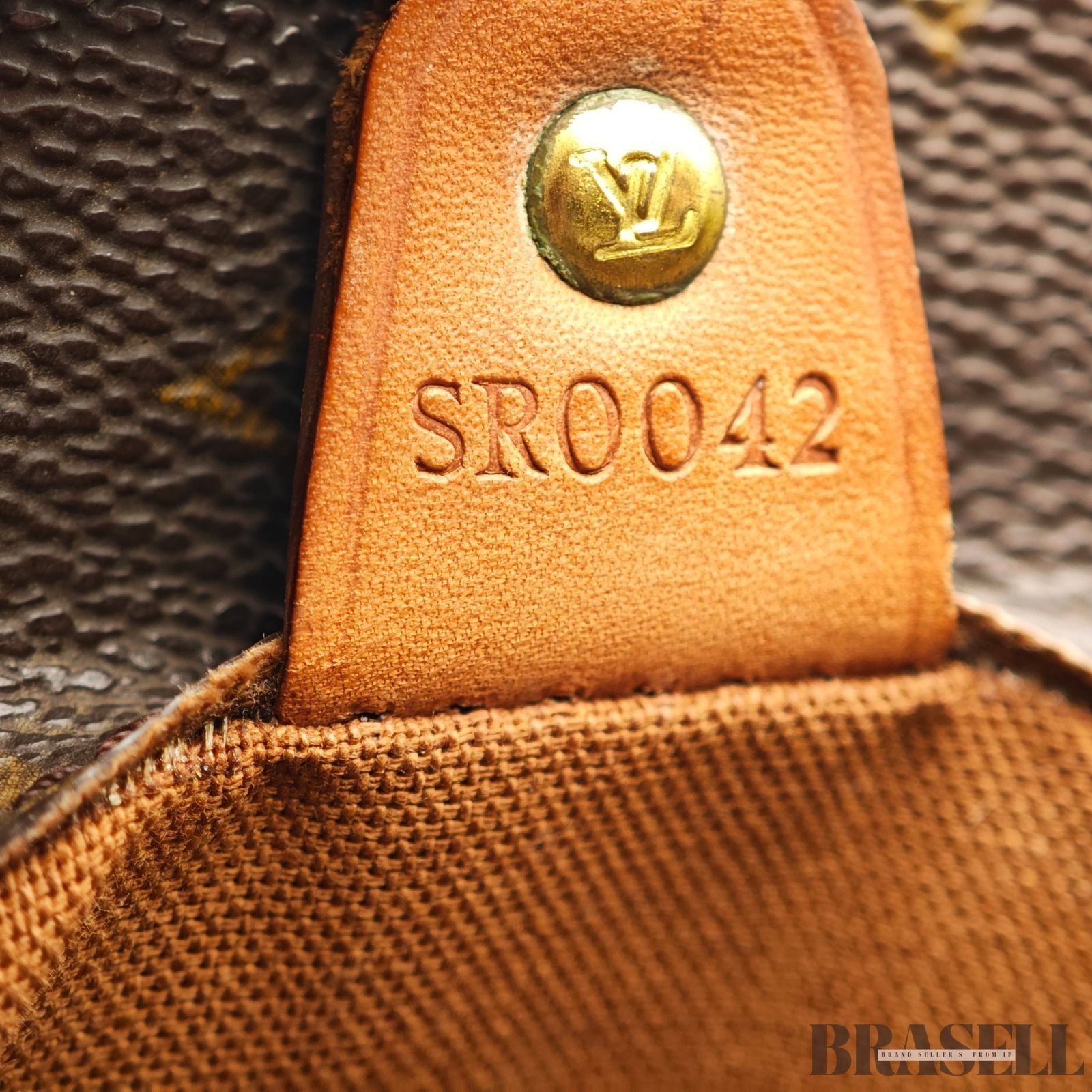 Louis Vuitton Vavin GM M51170 Monogram Canvas Leather Brown Tote Bag Medium