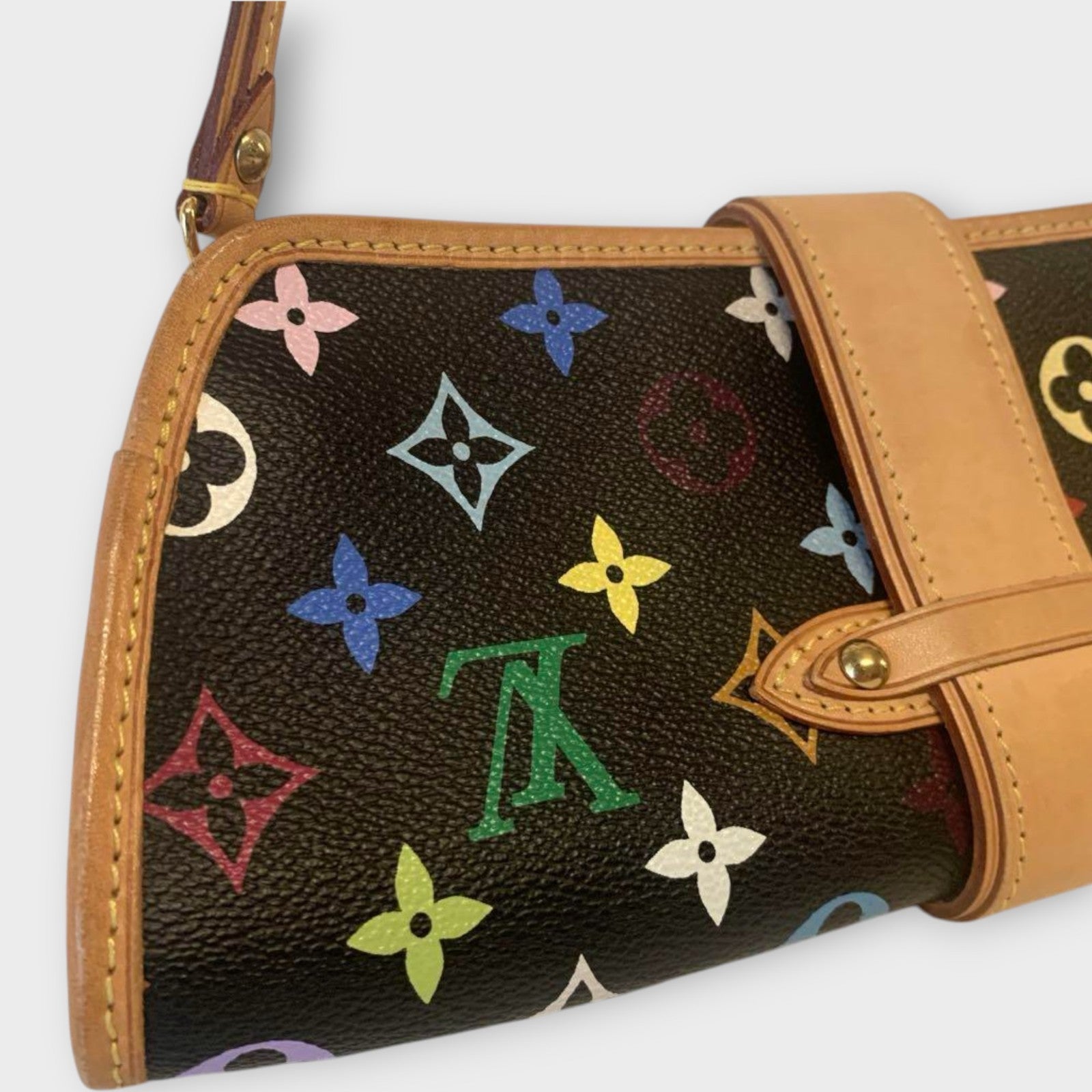 Louis Vuitton Multicolore Shirley Mini Shoulder Bag by Takashi Murakami