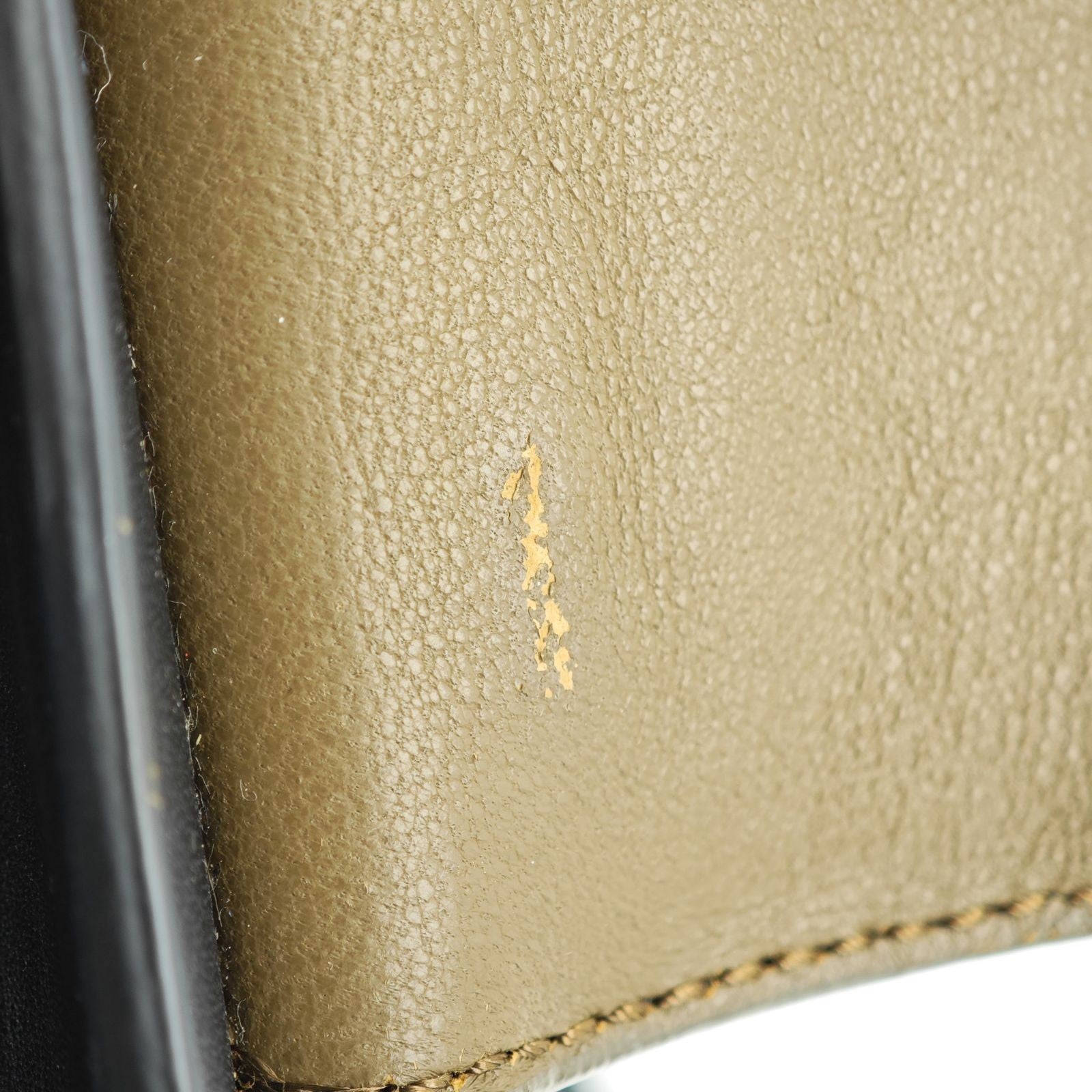 CELINE Trapeze Small 2-Way Bag Black with Flap with Shoulder Strap