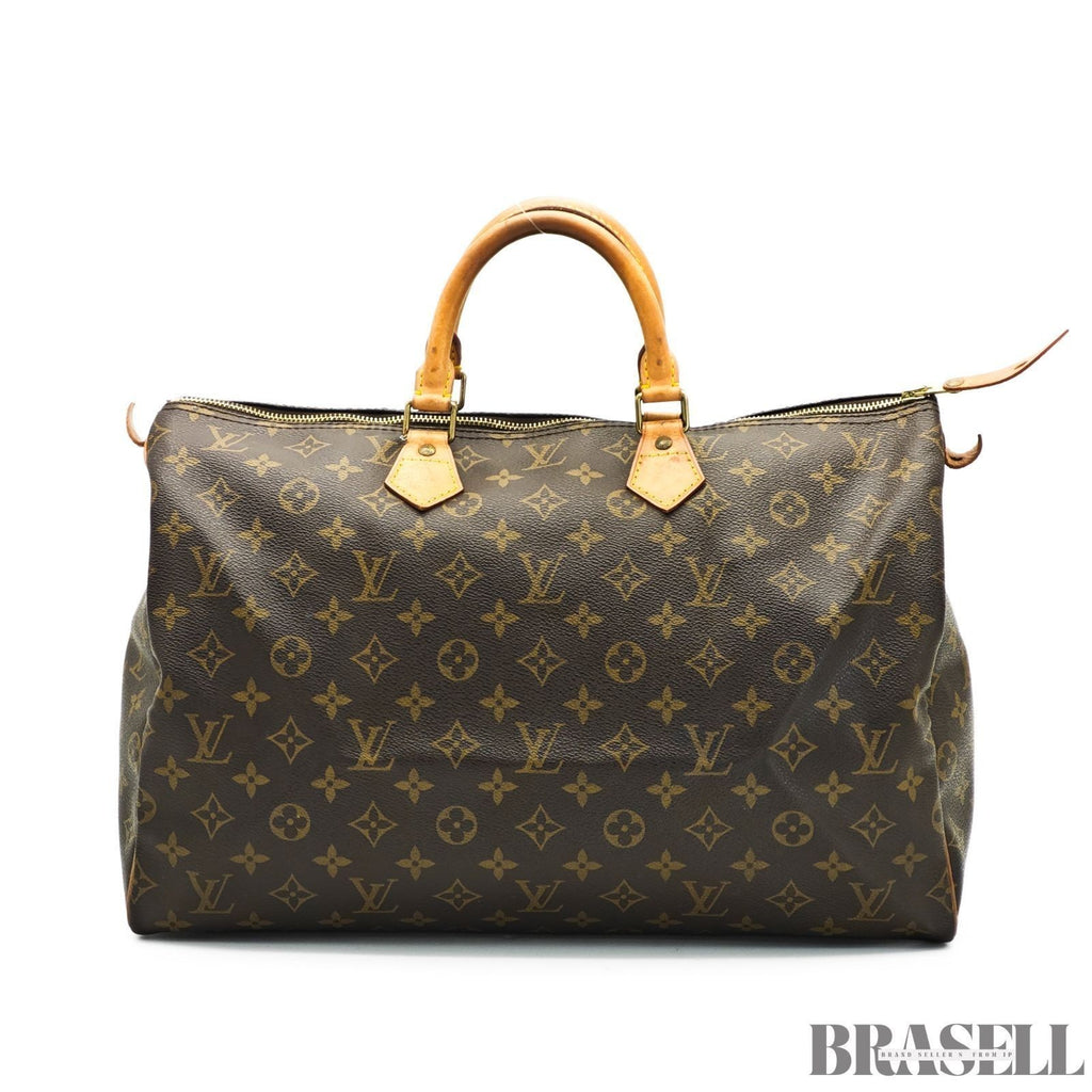 Louis Vuitton Speedy 40 M41522 Handbag Boston Bag Large Capacity Travel Brown