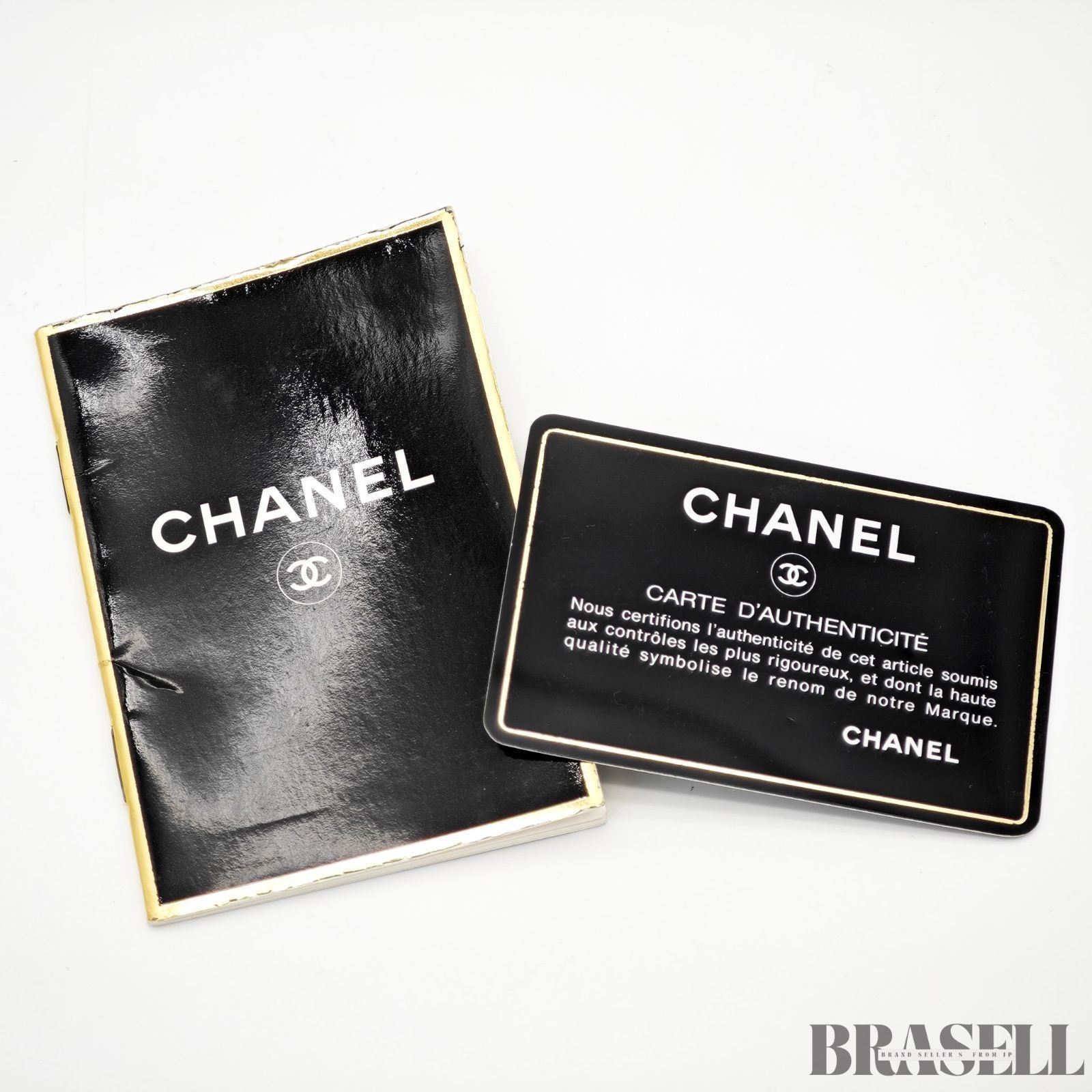 Chanel Coco Mark Chain Shoulder Backpack Black Women With Authenticity Card