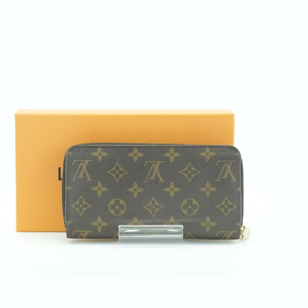 LOUIS VUITTON Zippy Wallet M41895 Long Wallet Brown