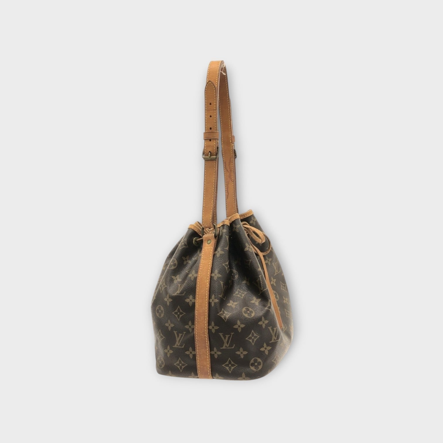 Louis Vuitton Petit Noé Shoulder Bag Monogram Canvas【C】