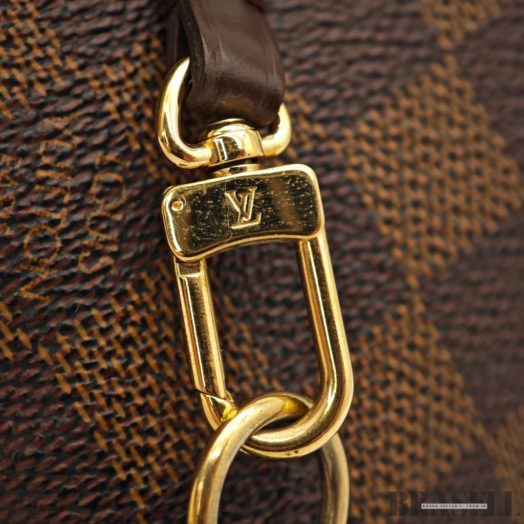 Louis Vuitton N58009 Pochette Accessoires Damier Canvas Brown Mini Handbag Bag