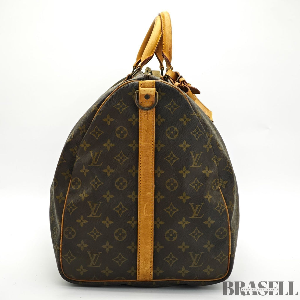 Louis Vuitton Keepall Bandoulière 60 M41412 Handbag Boston Bag Brown Unisex