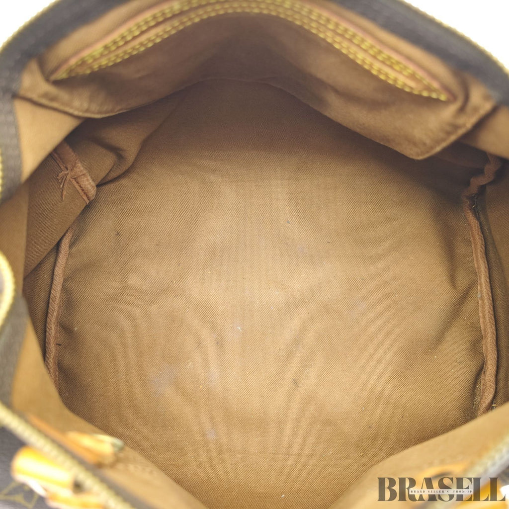 Louis Vuitton Speedy 30 M41526 Monogram Handbag Tote Bag Brown Woman