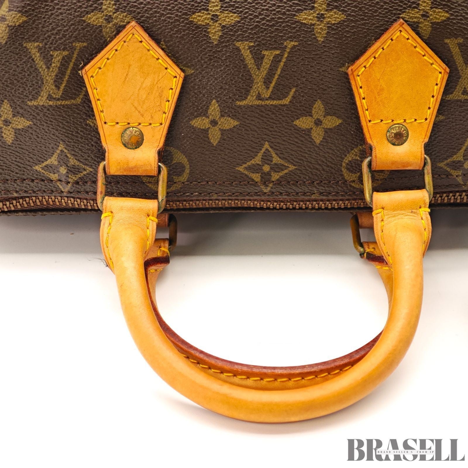 LOUIS VUITTON Speedy 25 M41528 Mini Boston Bag Brown Monogram Canvas Women's