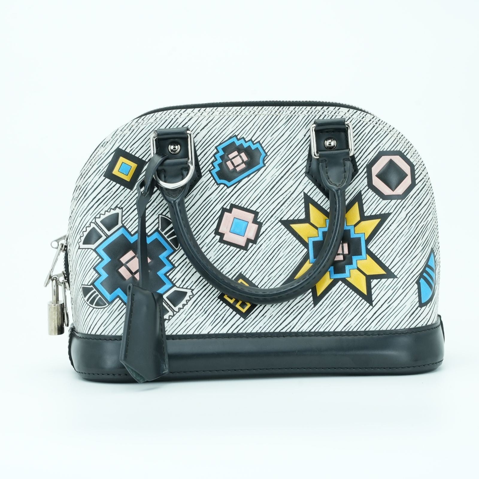 LOUIS VUITTON Alma BB Epi Denim M50834 2-Way Handbag/Shoulder Bag