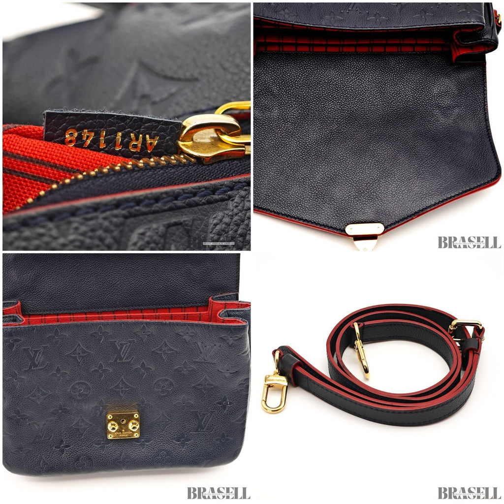 Louis Vuitton Pochette Metis Empreinte M44071 Handbag Shoulder Bag 2Way