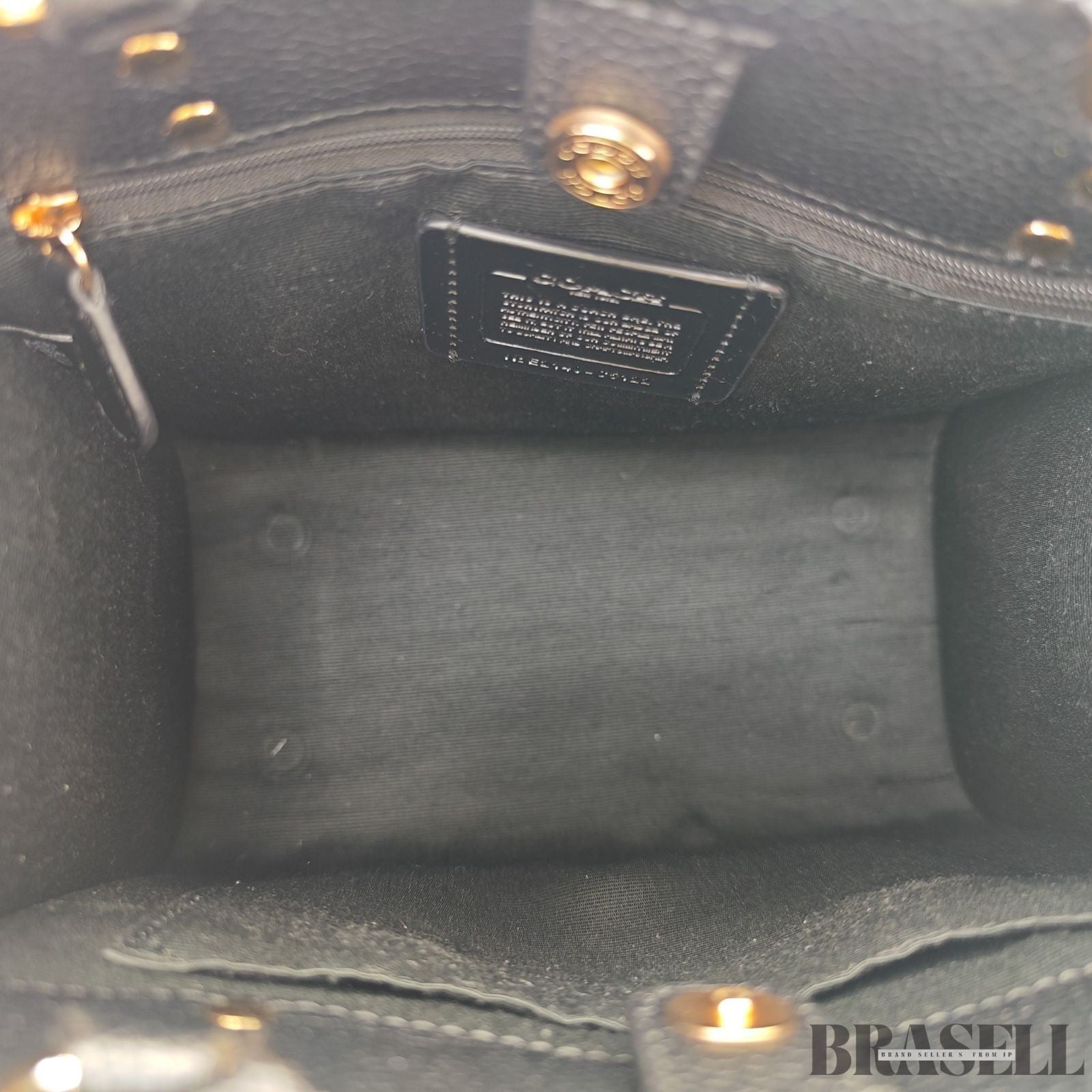 COACH Willow Tote CR677 Bag Blue Handbag for Women's