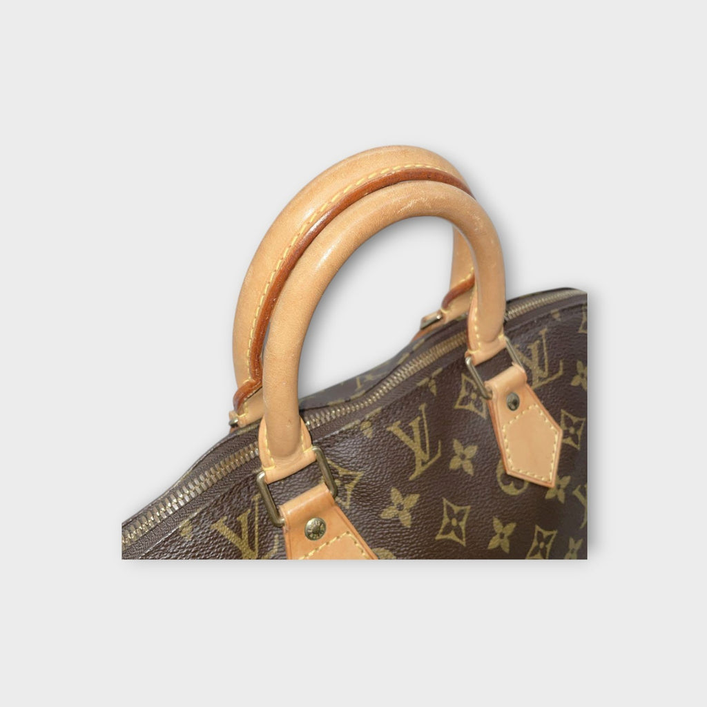 Louis Vuitton Alma PM 2Way Handbag Monogram M51130 Brown Leather 【A】