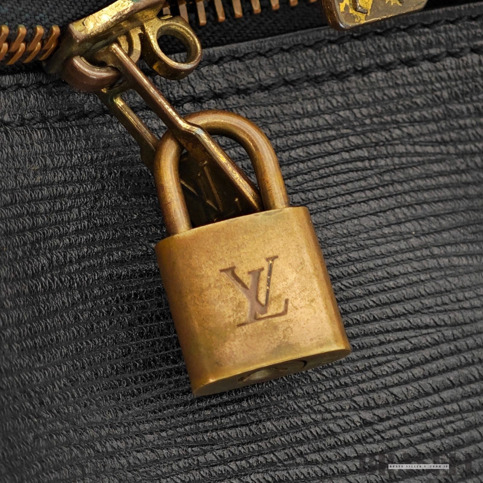Louis Vuitton Epi Keepall 55 Boston Bag M59152 Black Large Travel Unisex