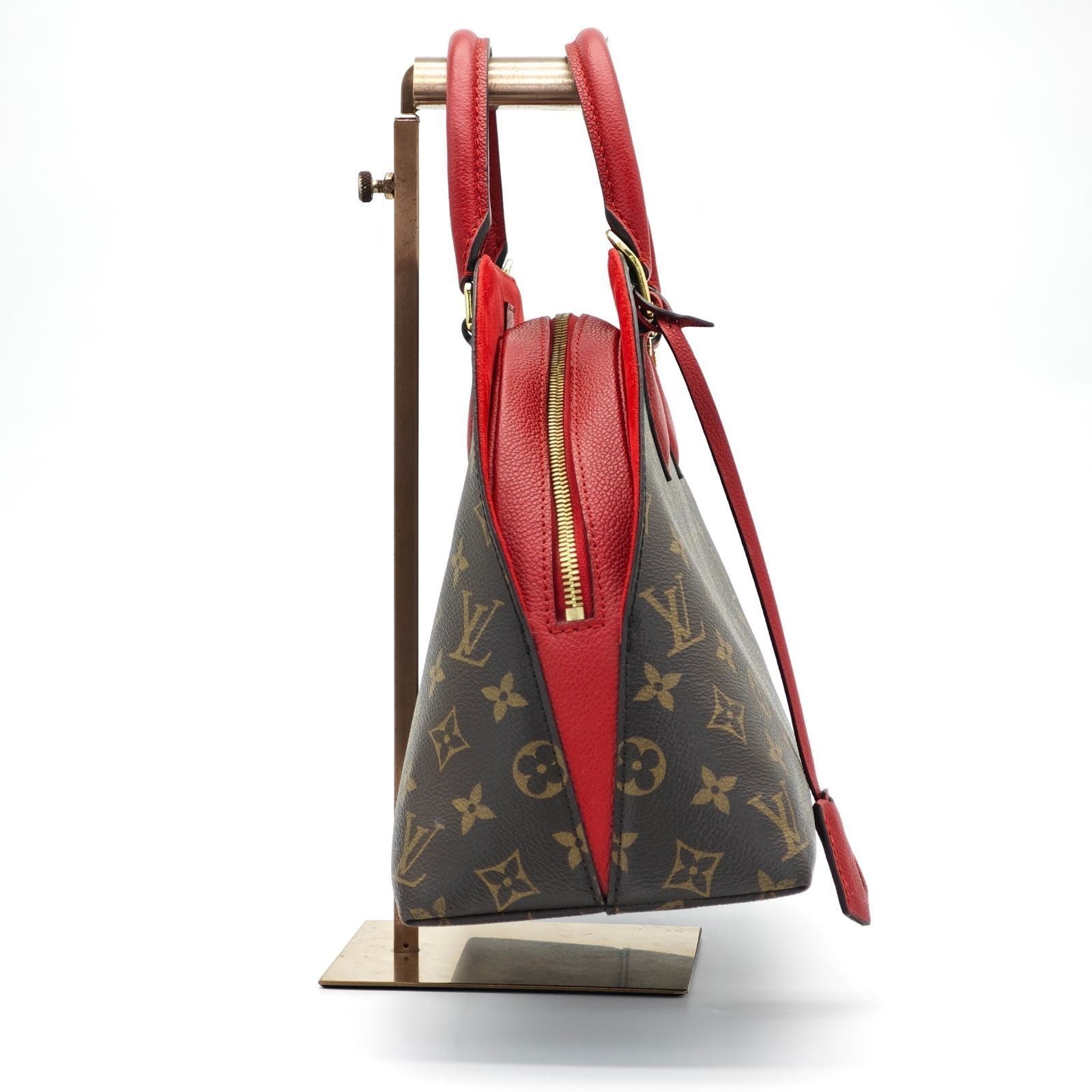 LOUIS VUITTON Monogram Alma M41779 2-Way Handbag Brown Women's