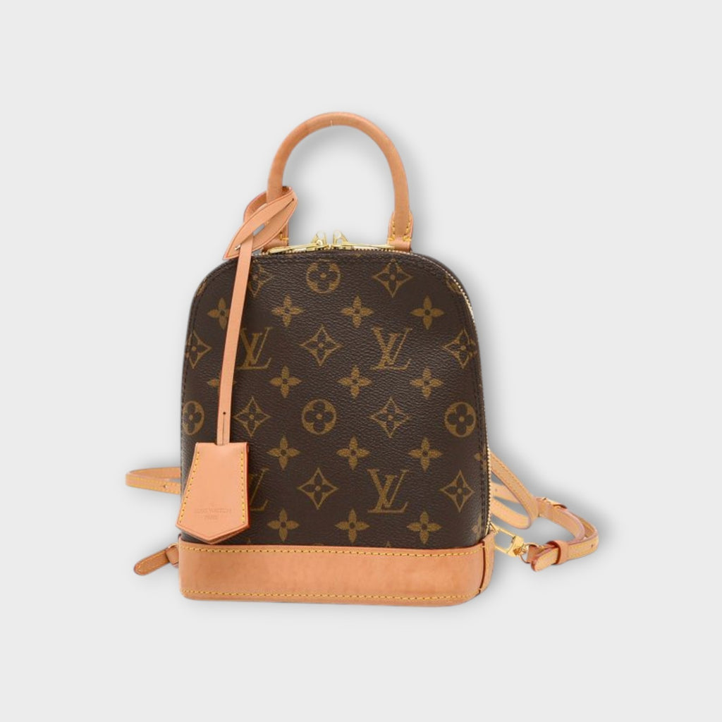 Louis Vuitton Monogram Alma Backpack 2-Way Bag M47132