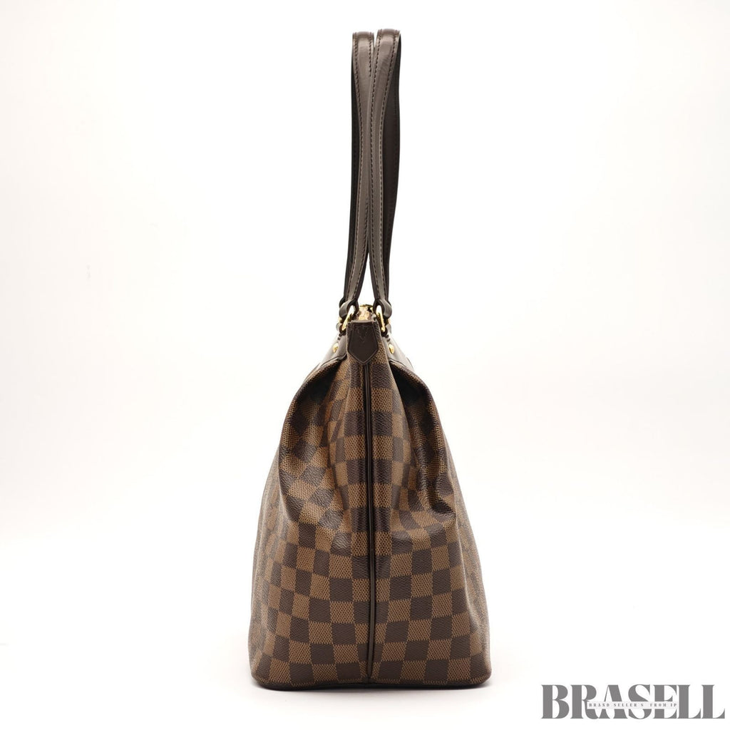LOUIS VUITTON Westminster GM Shoulder Bag Damier Ebene Leather N41103 Brown
