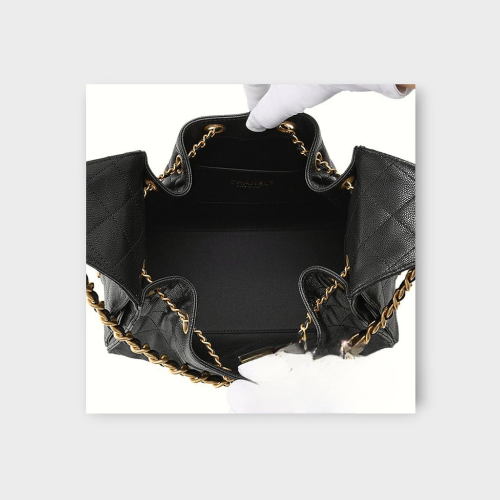 Chanel 25 Small Handbag Black【S】