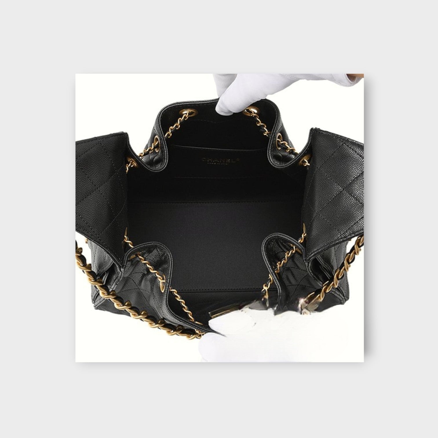 Chanel 25 Small Handbag Black【S】