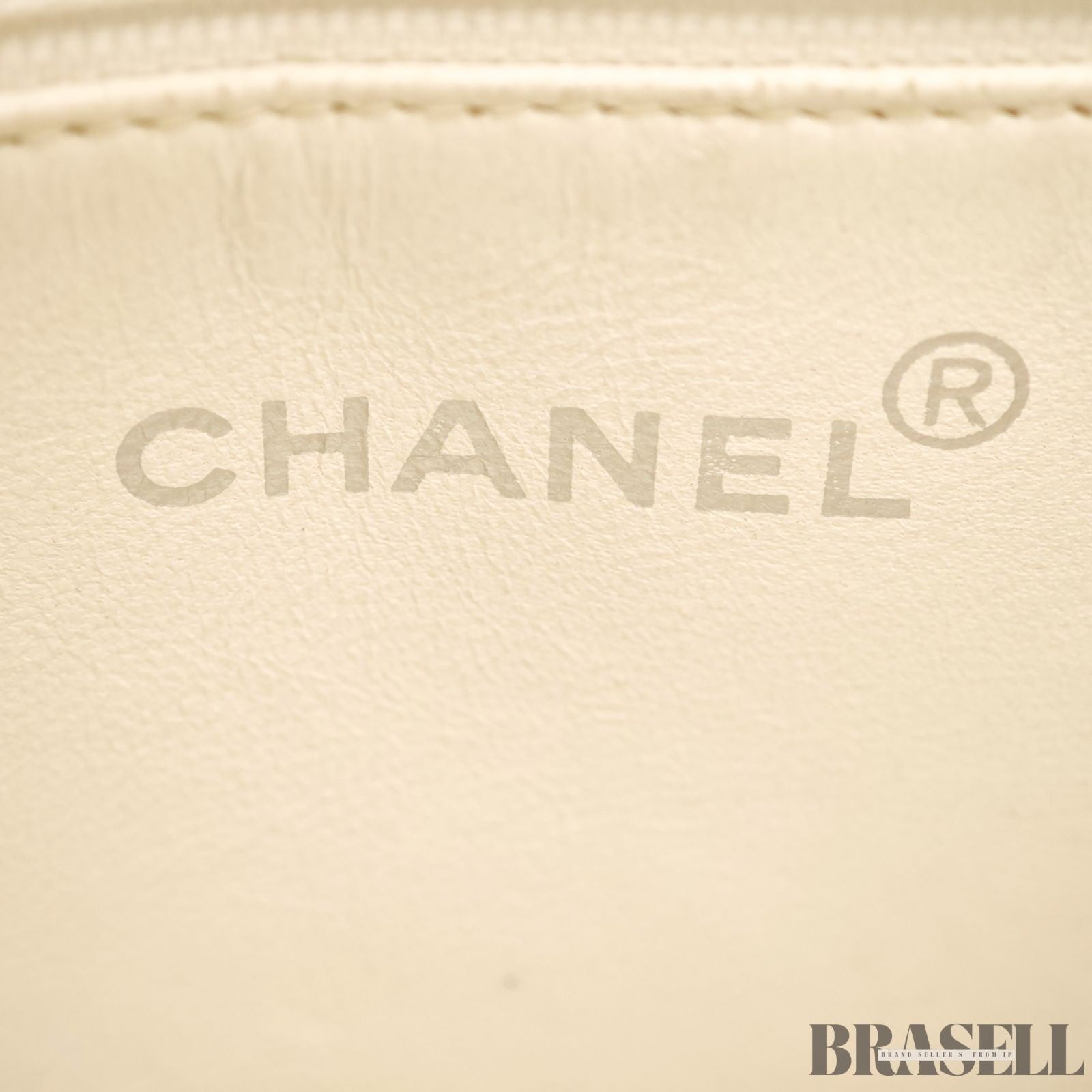 Chanel Reissue Tote Caviar Skin White Tote Bag White Women With Guarantee Card