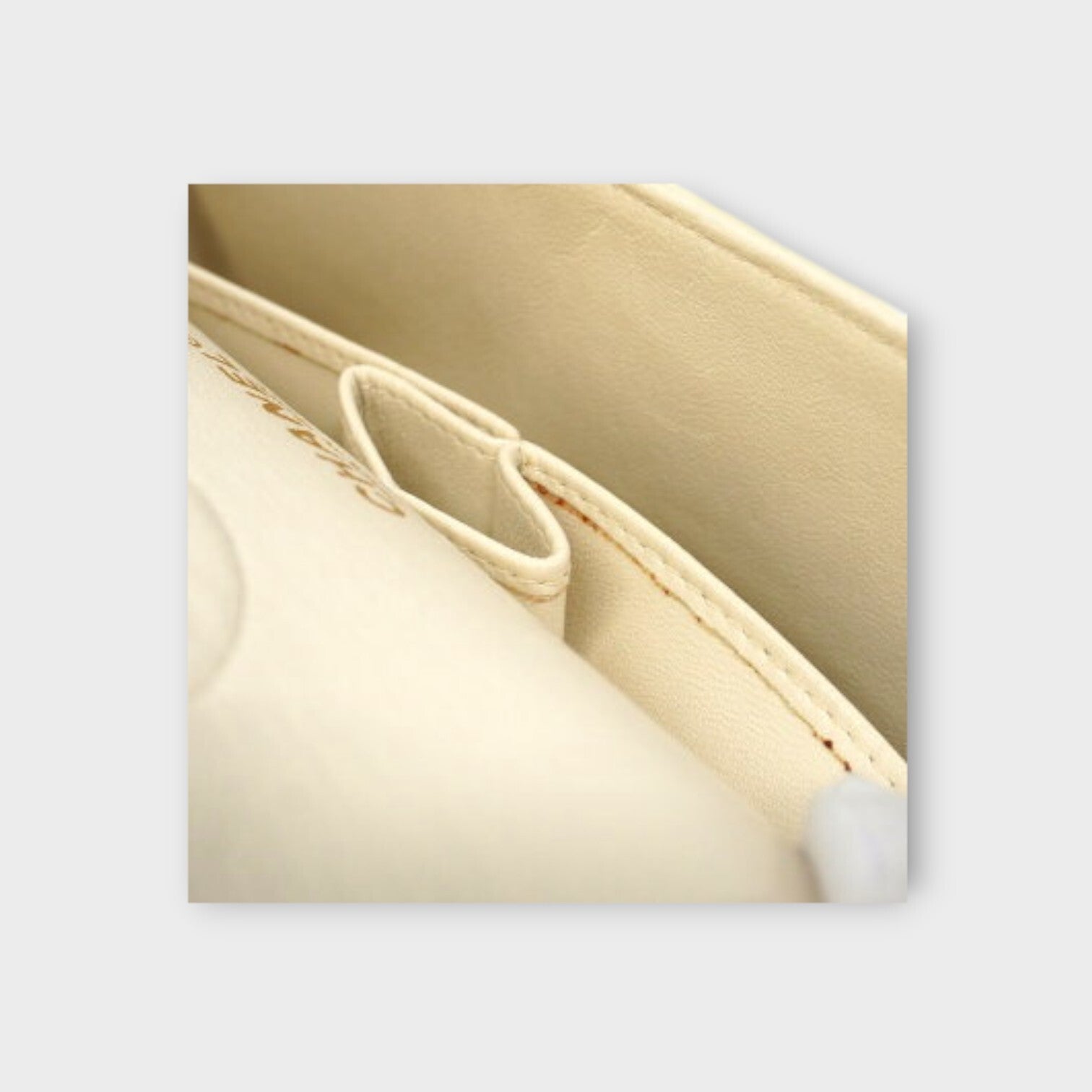 CHANEL MATRASSE W chain shoulder bag Lamb skin white with champagne gold hardwar