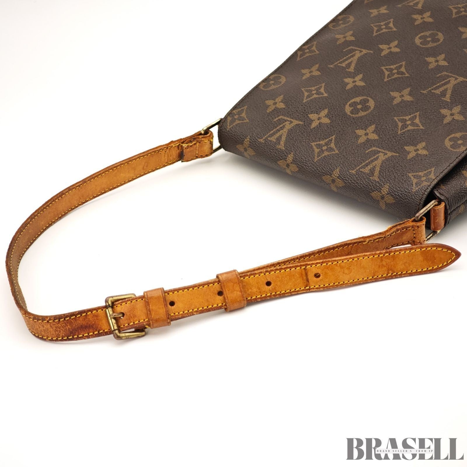 LOUIS VUITTON Musette Salsa Short Shoulder Bag Monogram Brown M51258 CA1908