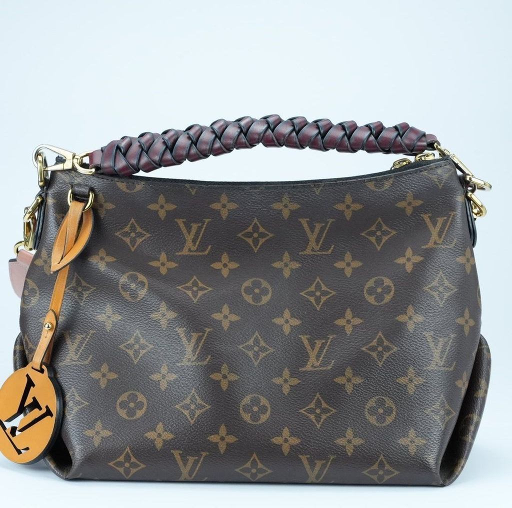 LOUIS VUITTON M55090 Monogram Mini Zipped Hobo 2-Way Shoulder Bag/Handbag