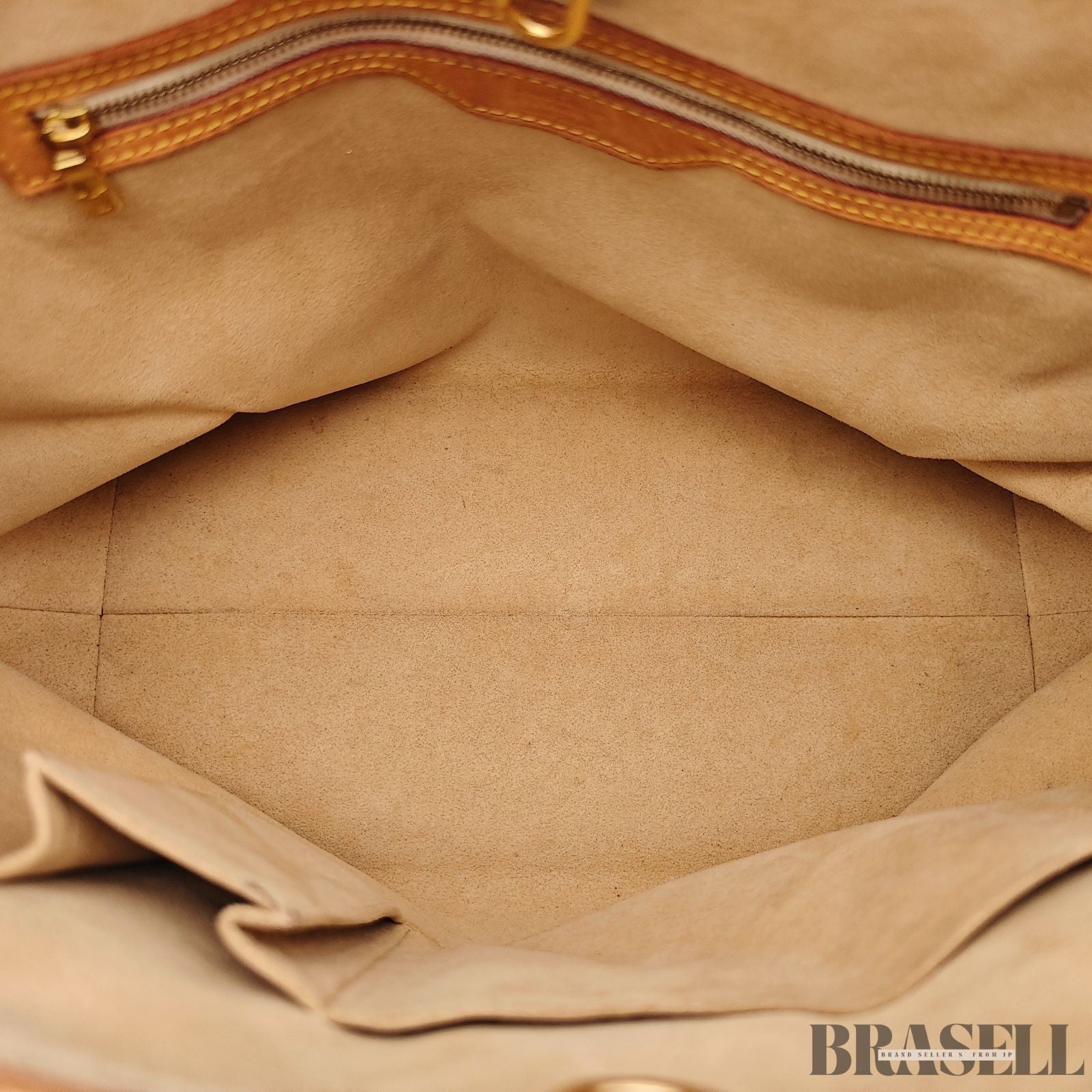Louis Vuitton Damier Azur Hampstead MM N51206 Tote Bag Large White Brown