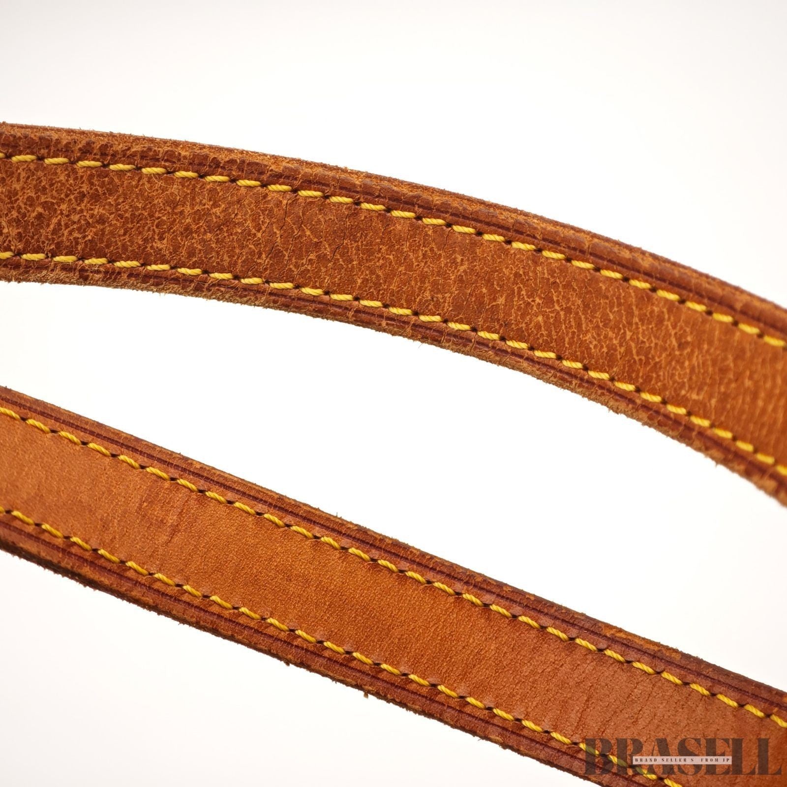 LOUIS VUITTON BUCKET GM Shoulder Tote Bag Monogram Leather Canvas Brown M42236