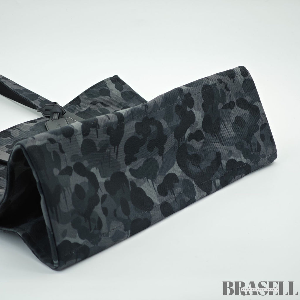 COACH Camo Print and Rexy Tote CCD11 A5F Dinosaur Tote Bag Black