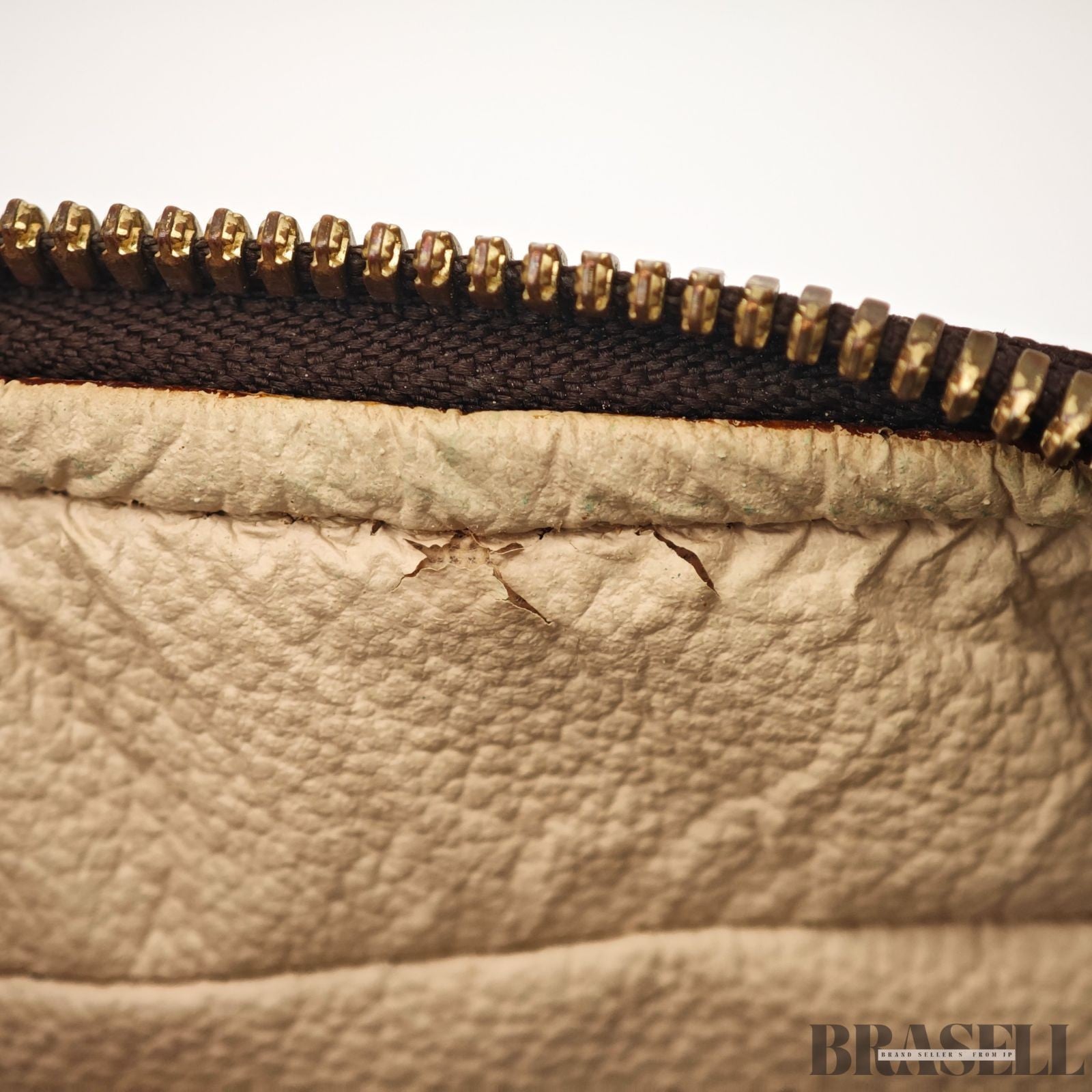Louis Vuitton Spontini M47500 Monogram Handbag Shoulder Bag 2Way Brown