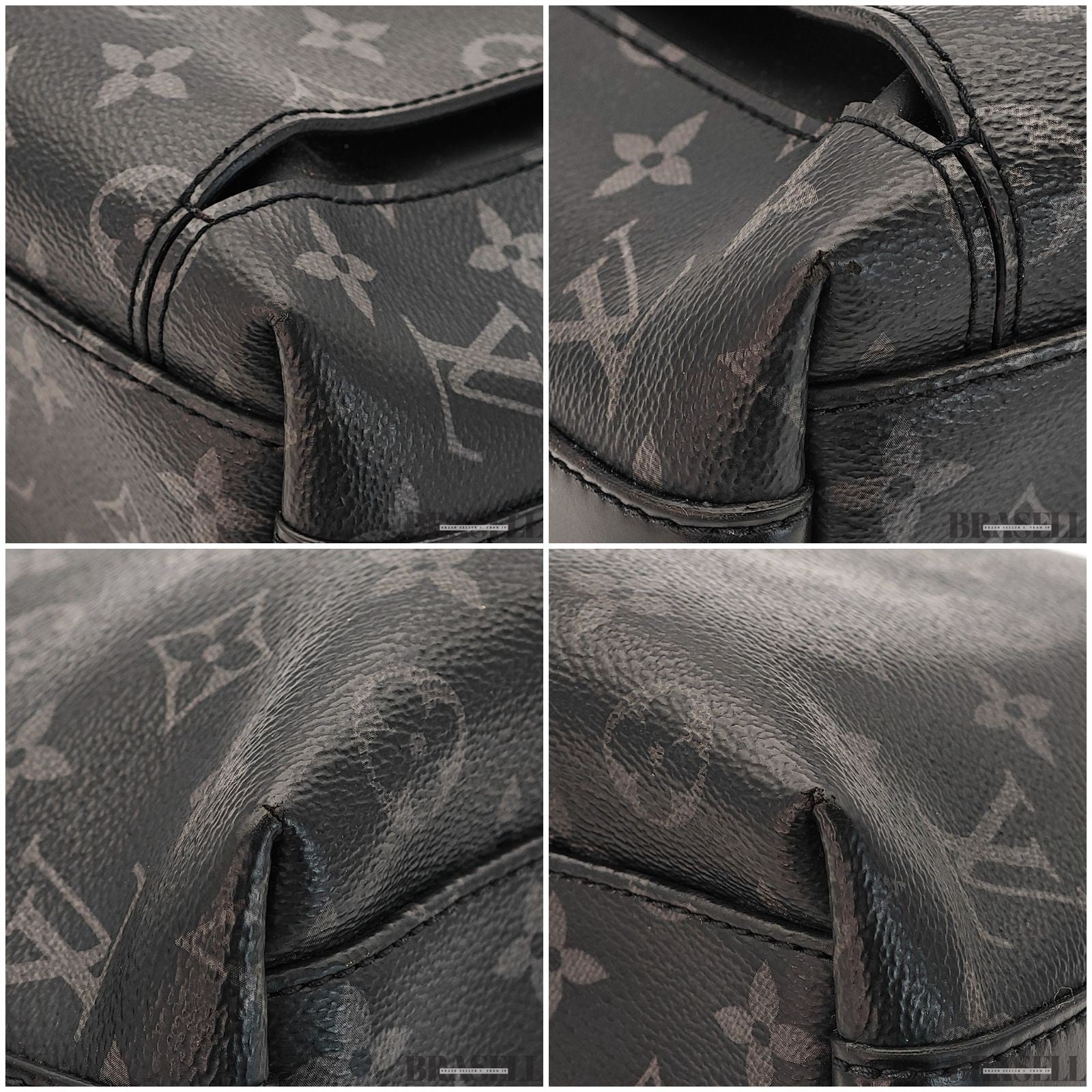 Louis Vuitton Odyssee Messenger PM M44223 Shoulder Bag Monogram Eclipse Black