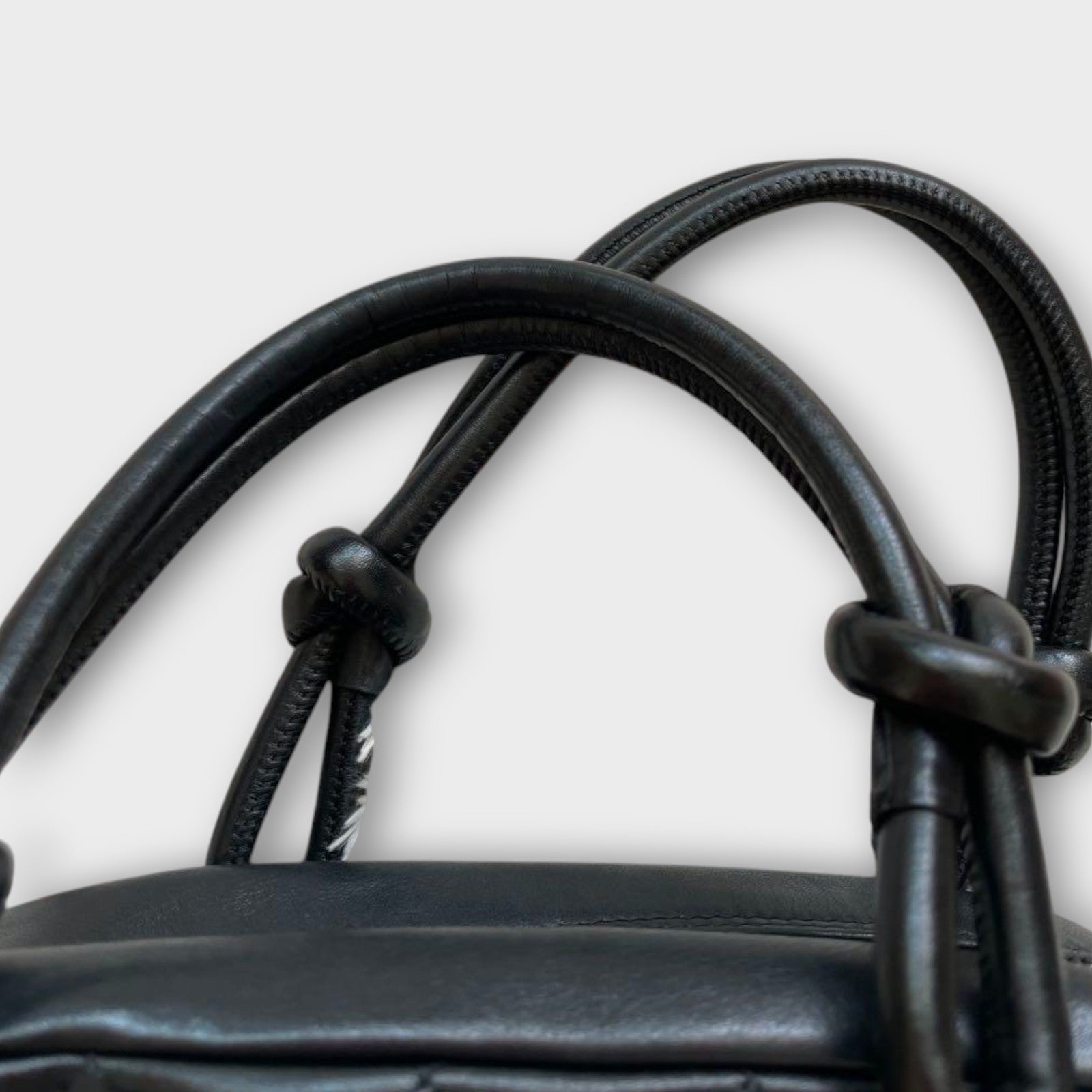 CHANEL Cambon Mini Bowling Bag No. 10 Black