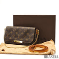 LOUIS VUITTON Monogram Favorit MM Shoulder Bag 2way M40718 Auth FL3175