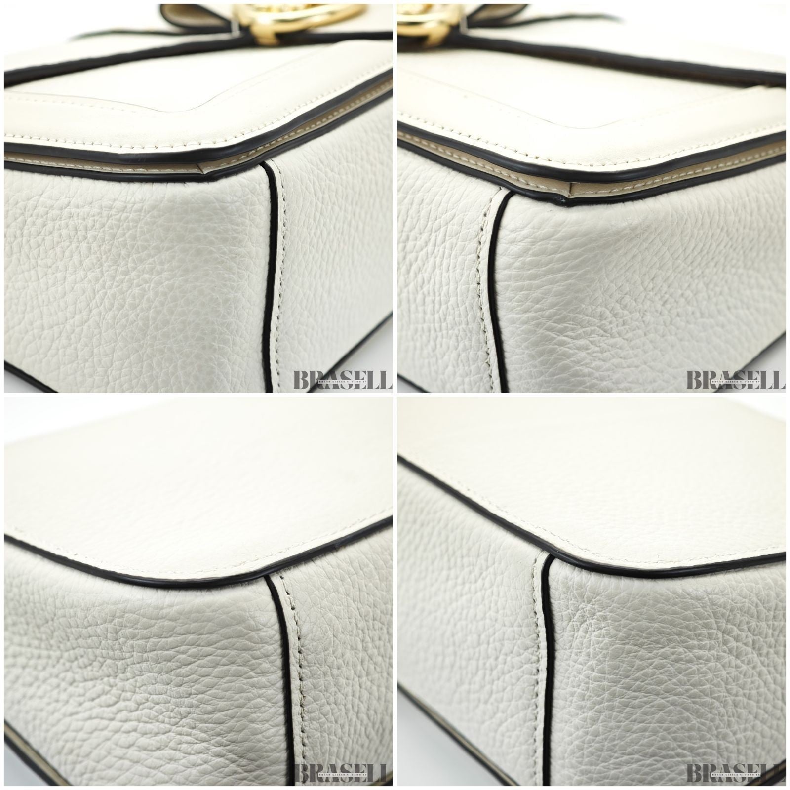 COACH Sulky F05497 Handbag Flap Compact Chalk Ivory Women’s
