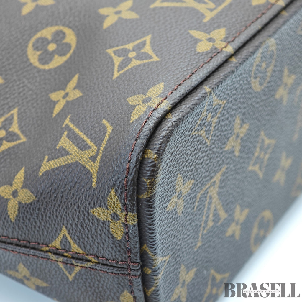 LOUIS VUITTON Luco M51155 Tote Bag Monogram Brown