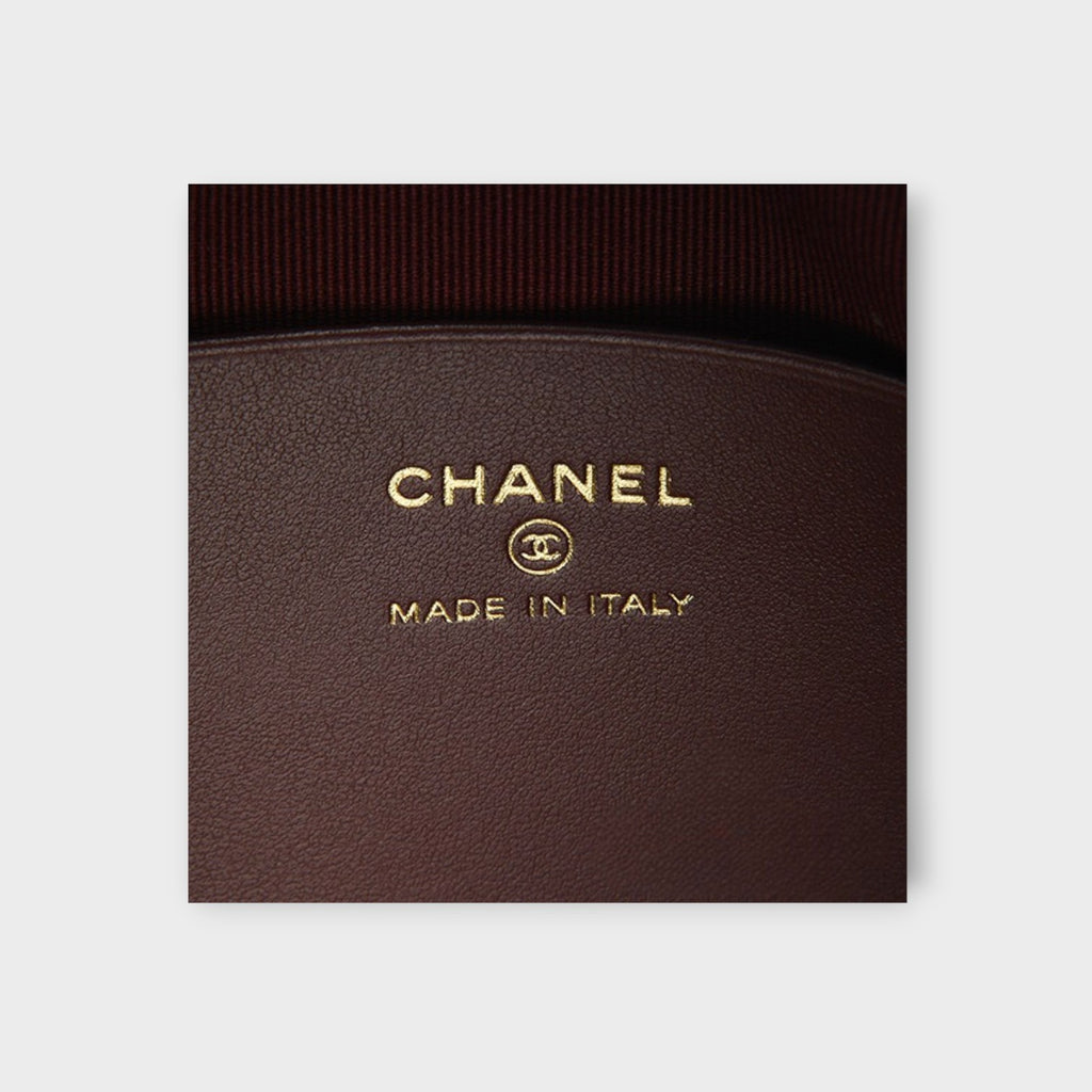 Chanel Matelassé Chain Clutch Black【S】