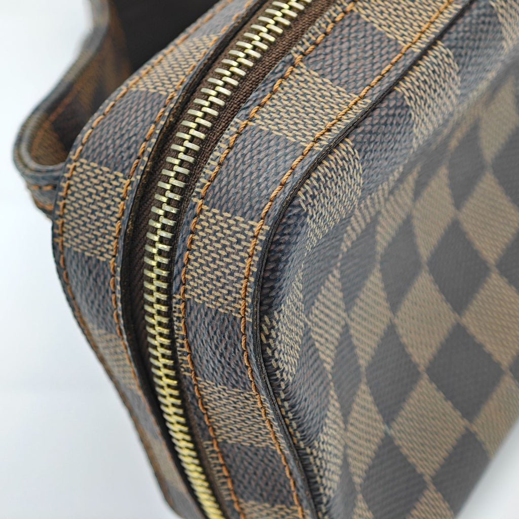 LOUIS VUITTON Damier Geronimos N51994 Shoulder/Body Bag Brown Men Women