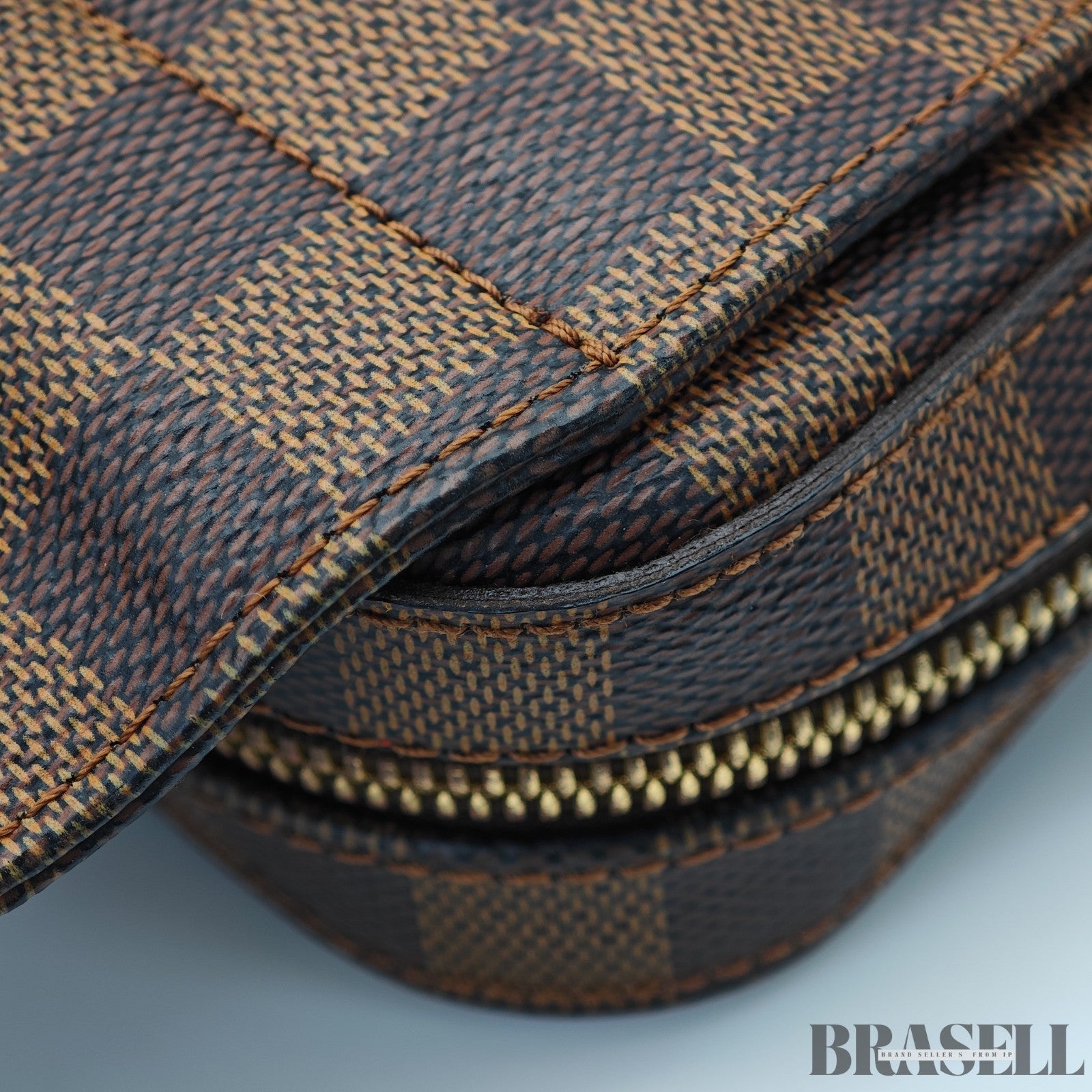 LOUIS VUITTON Geronimos N51994 Crossbody Bag Damier Ebene Brown
