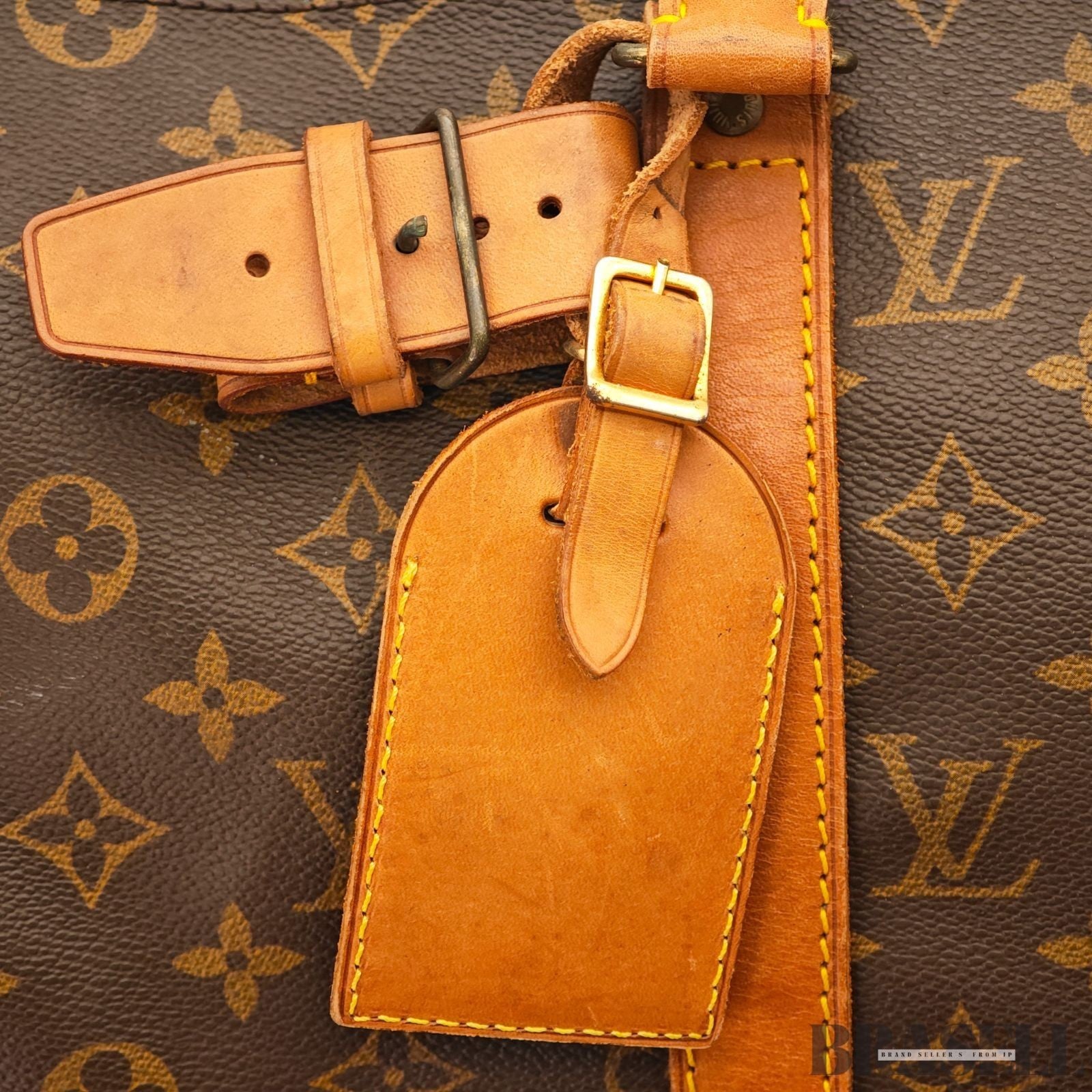 Louis Vuitton Keepall 50 Monogram M41426 Boston Bag Brown With Padlock Key