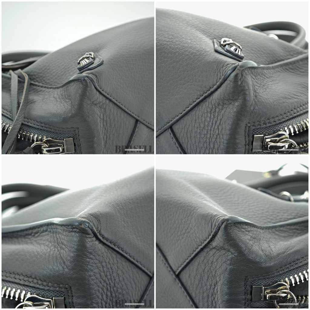 BALENCIAGA 2-Way Handbag Shoulder Bag Paper A4 357333 Gray color