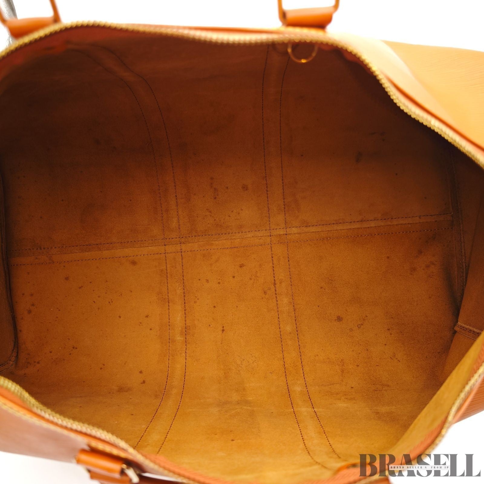 LOUIS VUITTON Epi Keepall 55 M42958 Zipangu Gold Boston Travel Bag Women’s