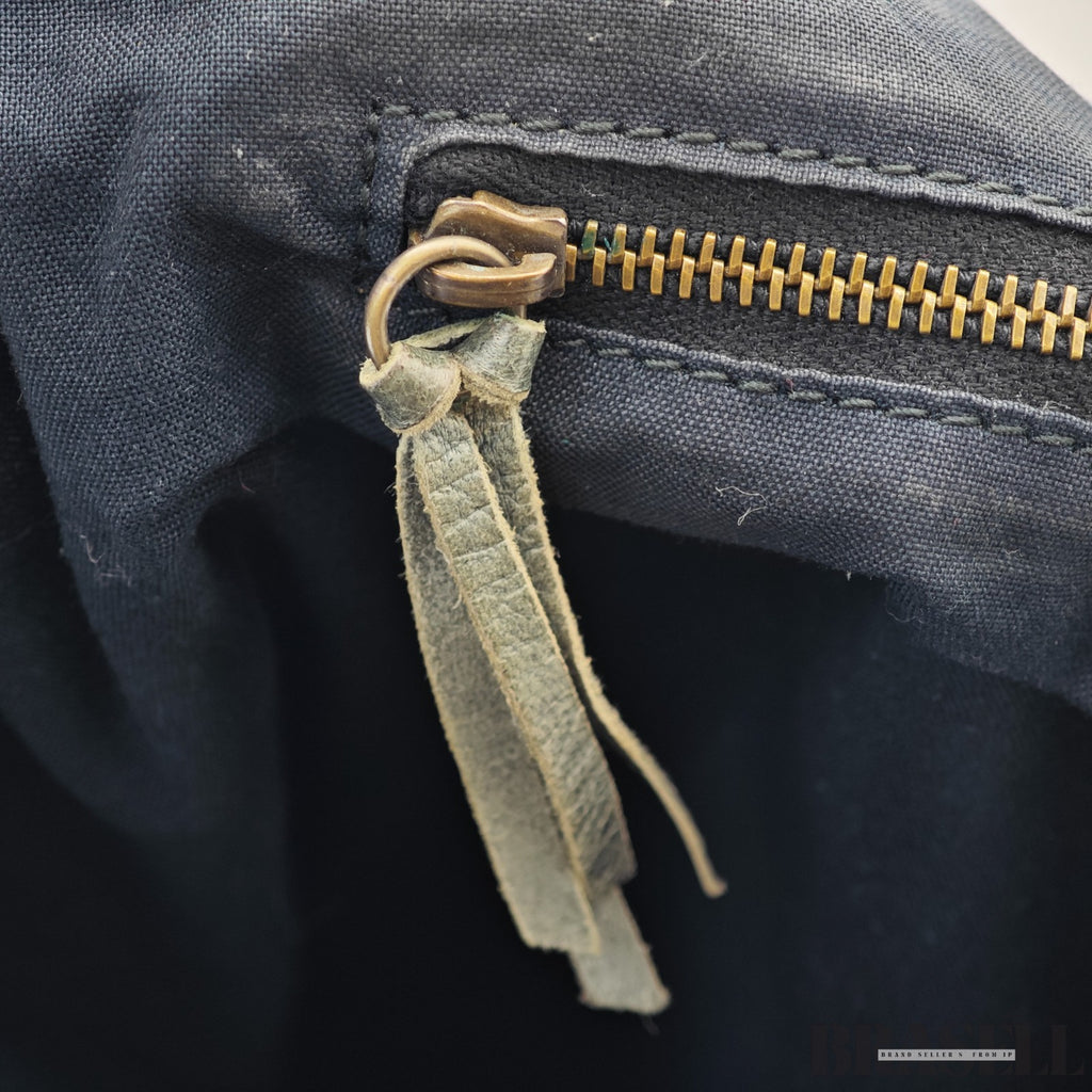 BALENCIAGA The Day Shoulder Bag Leather Hobo Bag Black